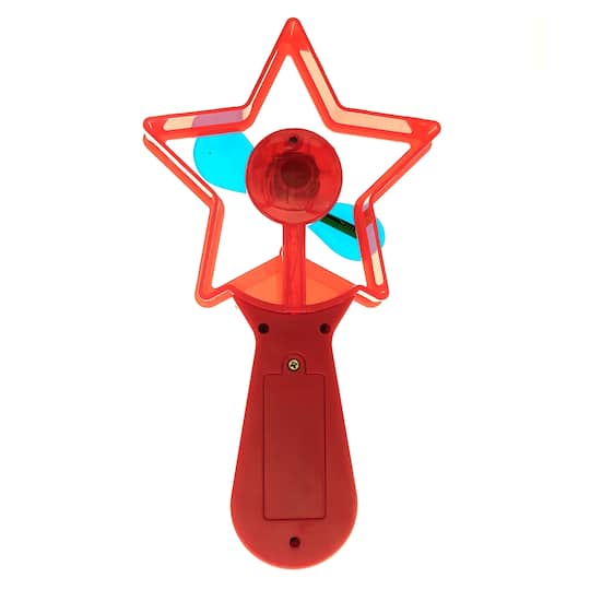 Red, White & Blue 7.75" Light-Up Message Fan by Creatology™